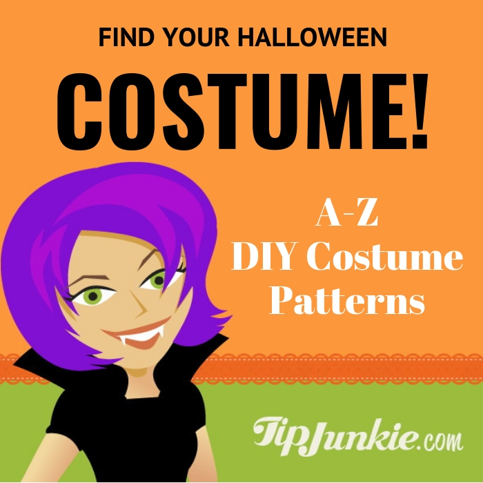 Find Your DIY Halloween Costumes Here A-Z free patterns